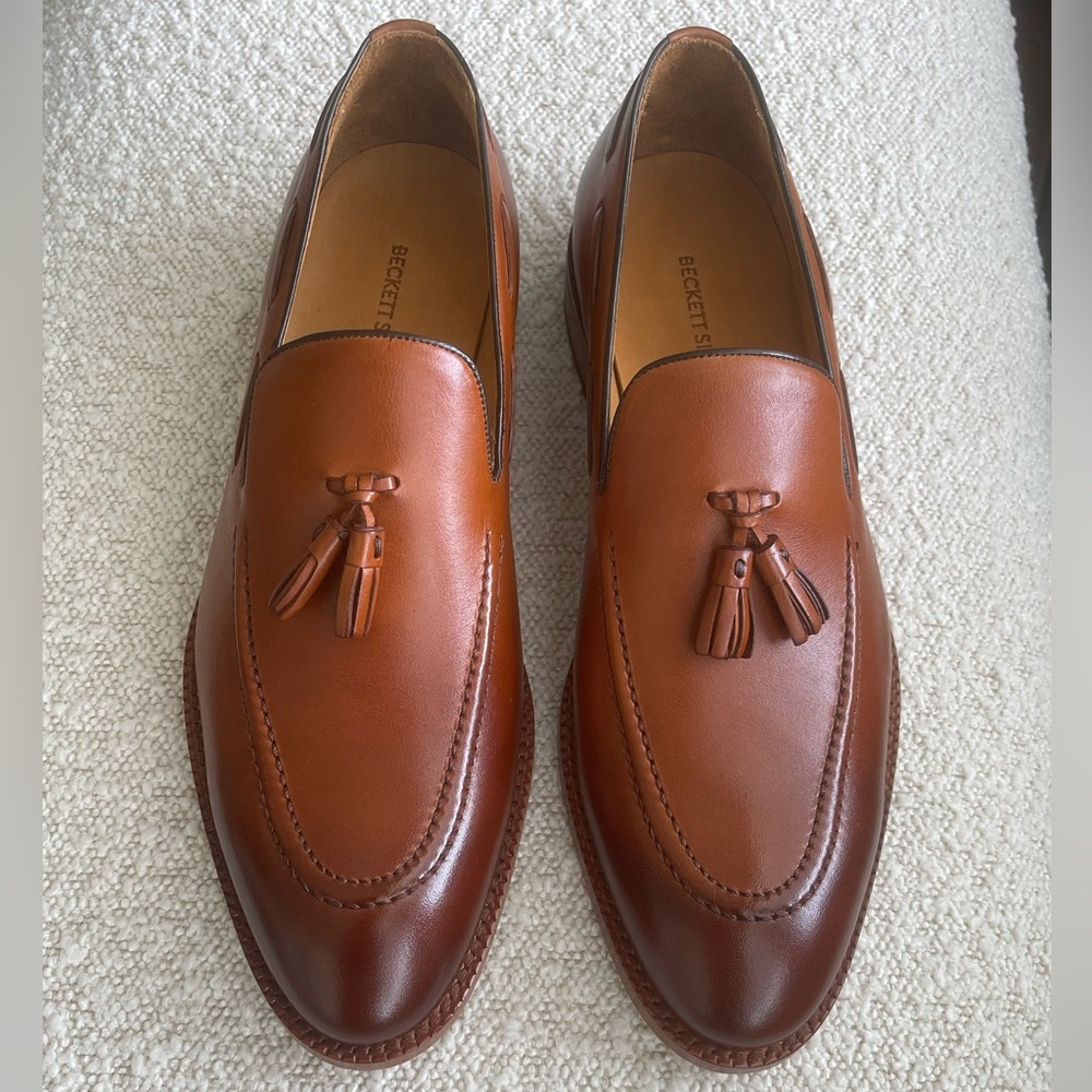 Bernard Tassel Loafers Beckett Simonon Size 10
